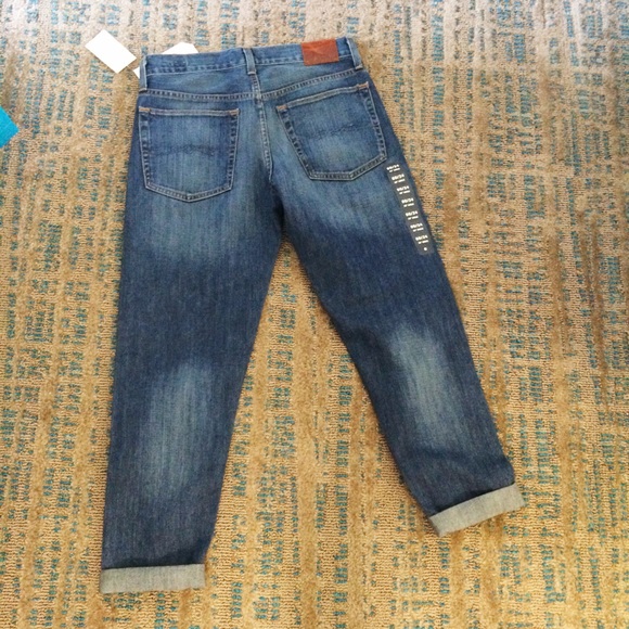 LUCKY BRAND DYLAN BOYFRIEND JEANS 00/24 NWT - Picture 3 of 4