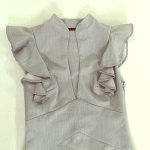 Black Halo fitted dress