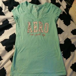 Mint Green Aeropostale Junior's T-Shirt