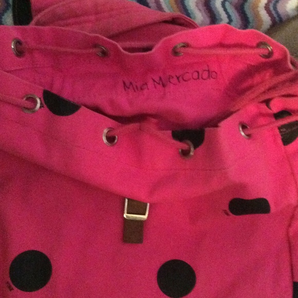 PINK VICTORIA'S SECRET(retired) backpack - Picture 3 of 4