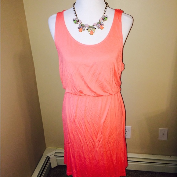 Nwt coral tank dress