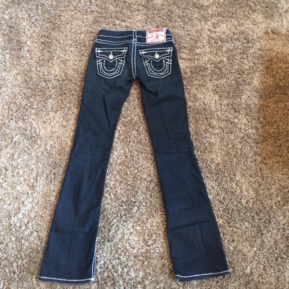 True Religion Jeans | With White Stitching | Poshmark