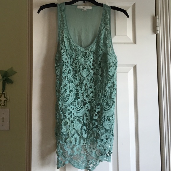 Real lace top