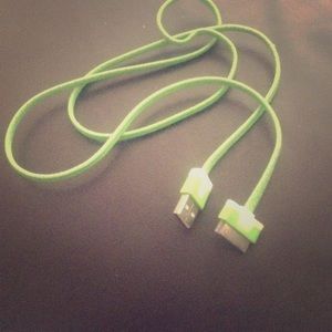 iPhone 4 and any iPod except the 5 charger