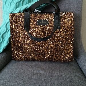 NWT Sequin kate spade purse!
