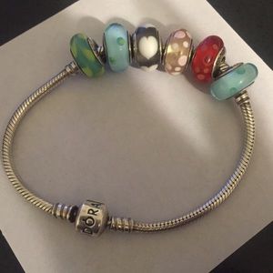 Pandora bracelet & charms- will sell separately