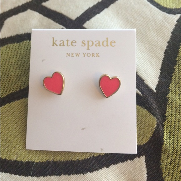 kate spade Jewelry - Kate Spade New York Be Mine Stud Earrings NWT