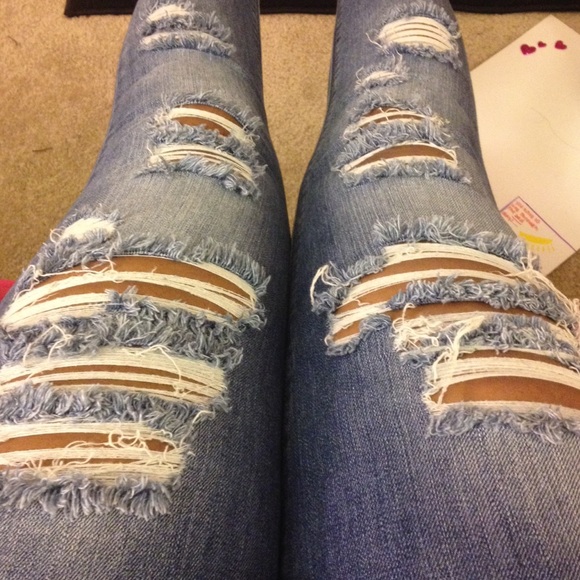 pacsun ripped jeans womens