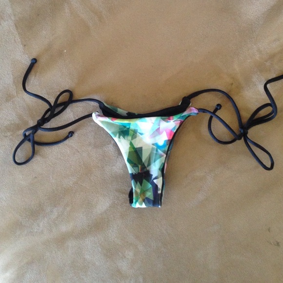 Handmade Reversible Brazilian Bikini Bottom