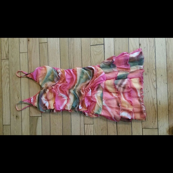 Multi color Victoria secret party dress