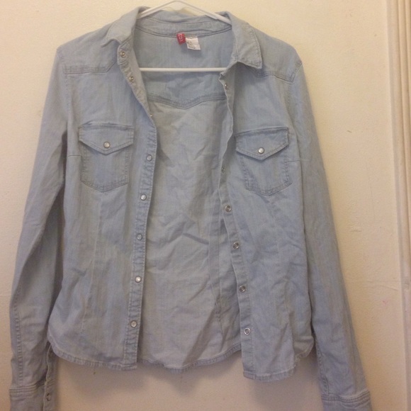 H&M Denim shirt