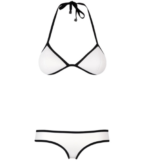☀️SALE☀️ White Neoprene Bikini
