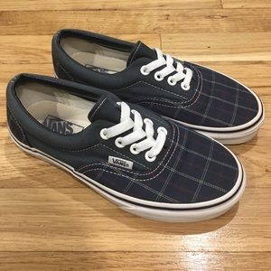 Plaid Authentic Classic Vans