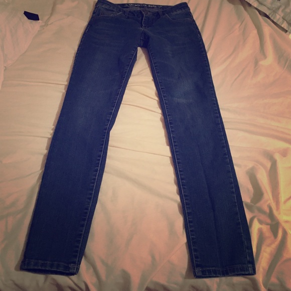 Celebrity pink skinny jeans