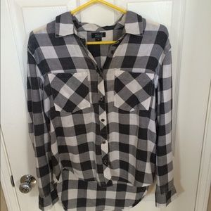 Black & white flannel