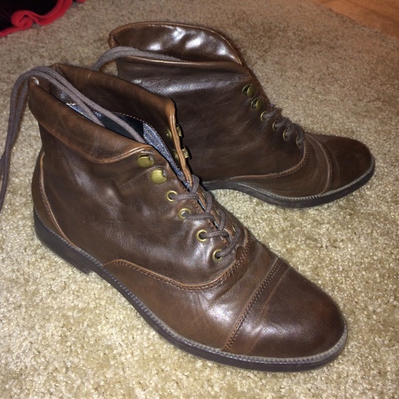 "Combat" Ankle boots