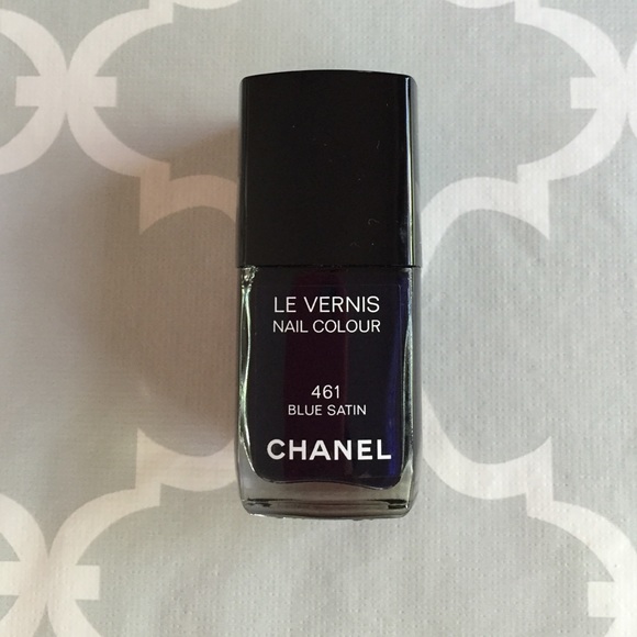 Chanel Blue Satin nail polish- used 1 time!