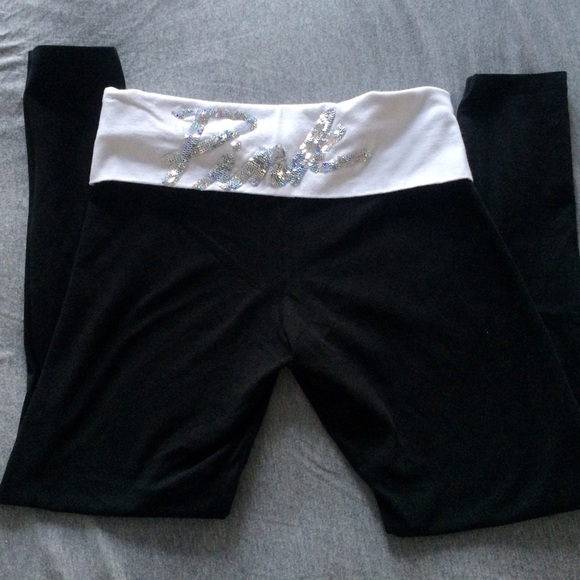 Victoria's Secret Pink skinny yoga pants