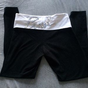 Victoria's Secret Pink skinny yoga pants
