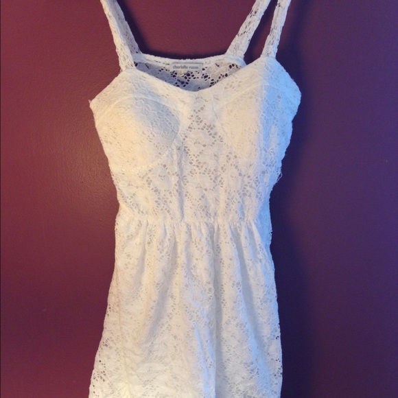 White lace sundress