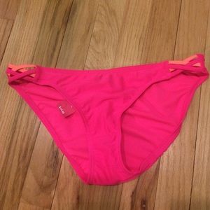 Pink bathing suit bottoms