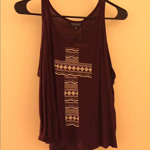 Topshop Tops - Topshop Crop Tank Top US 4