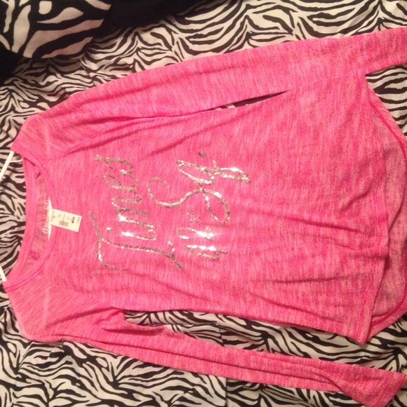 aeropastale pink longsleeve brand new