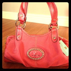 Coral Pink Kathy purse new with tags