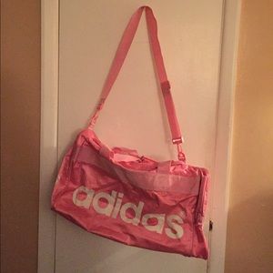 Pink Adidas Duffle Bag