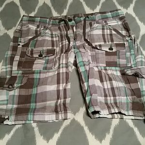 Unionbay brown/green shorts