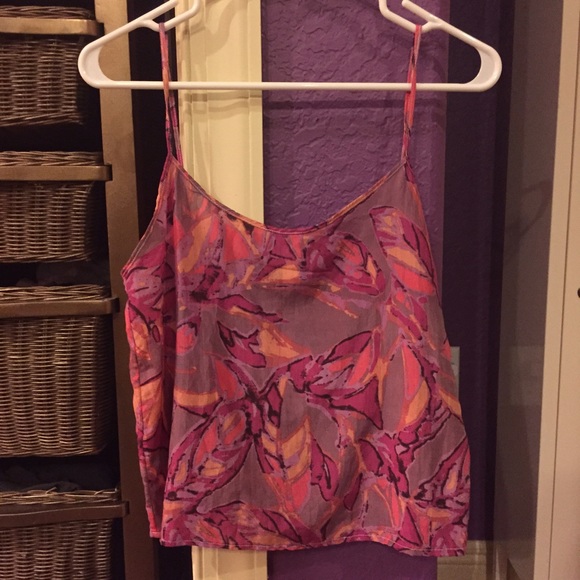 American apparel chiffon tank