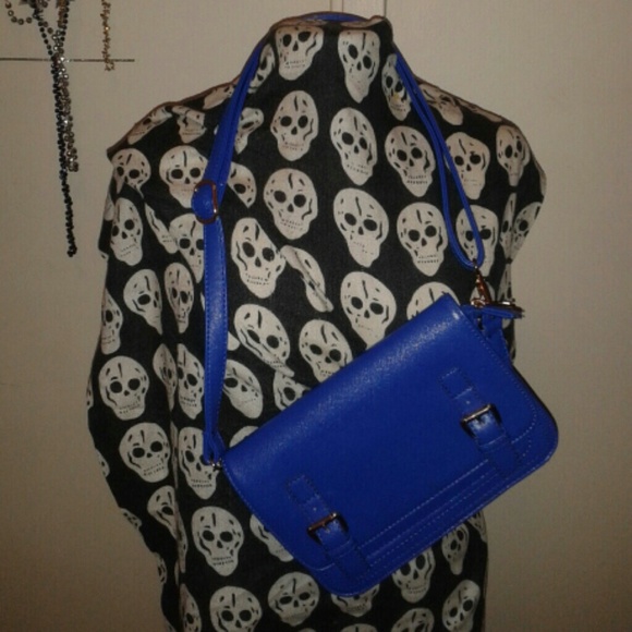 Cobalt Blue mini purse - Picture 2 of 4