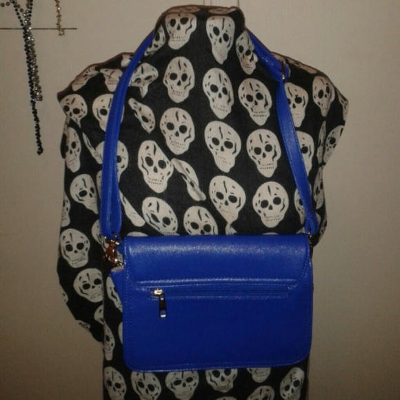 Cobalt Blue mini purse - Picture 3 of 4