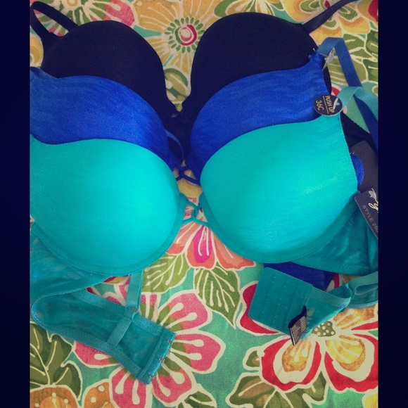 3 extra padded bombshell push up bra