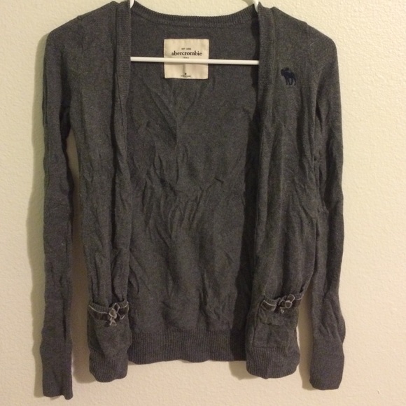 Abercrombie Kids Grey Cardigan