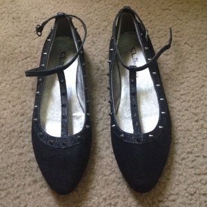 Brand new studded flats!