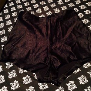 American apparel high waist shorts