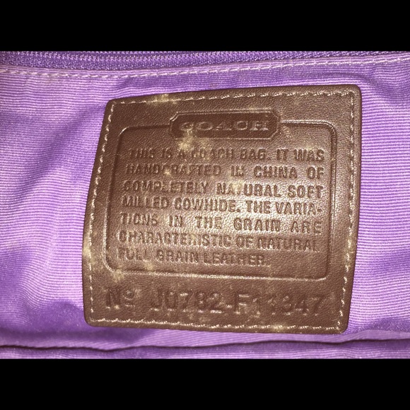 ADDITIONAL COACH HANDBAG PICS