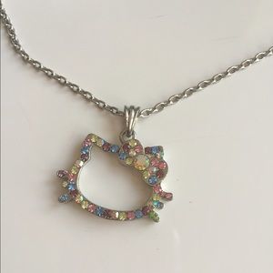 Hello Kitty Crystal Necklace