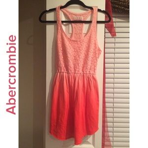 Coral ombré Abercrombie sundress