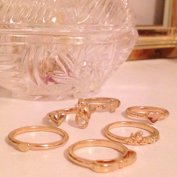 Jewelry - Ring/ midi ring/ knuckle rings Set