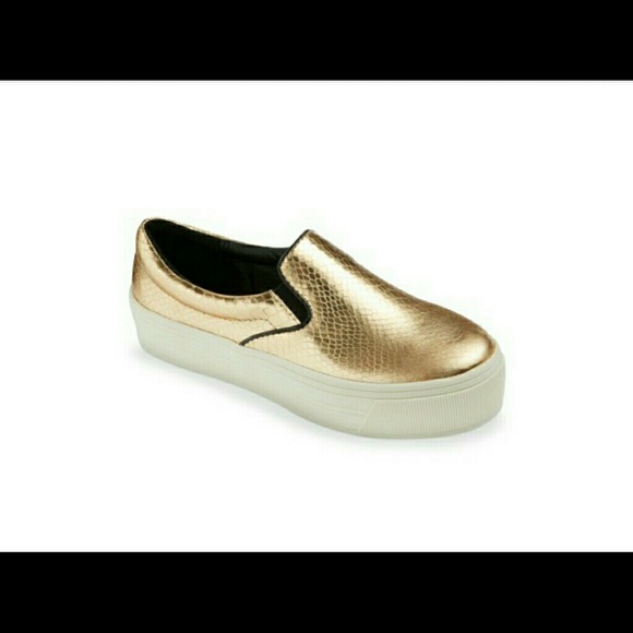 Sold ***Gold Platform flats (New ) - Picture 2 of 4