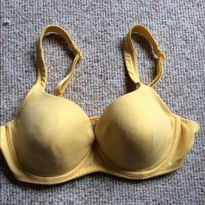SOLD Body By Victoria yellow bra