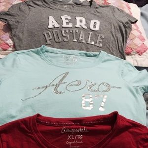 Aeropostale tees XL but fit like small