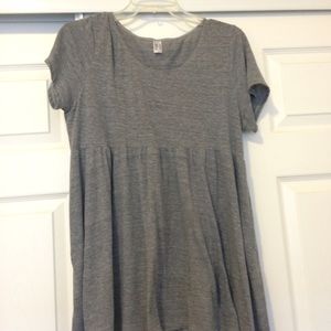 💖Traded💖 Grey American Apparel Babydoll Dress