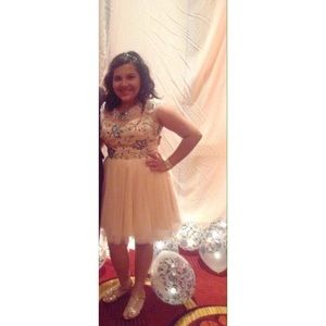 Semi-New short prom dress size xxL