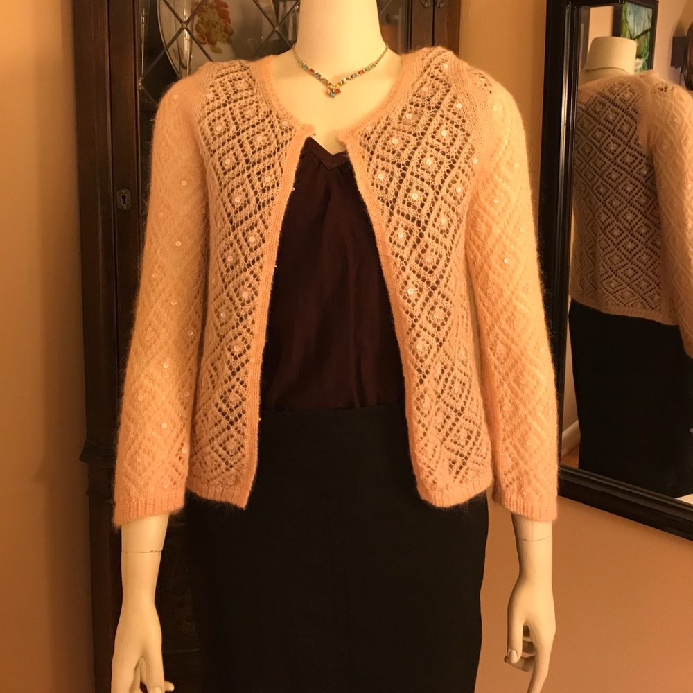 Pale Pink Cardigan