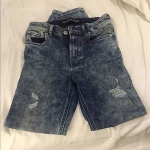 Express Jean Leggings - Acid Wash