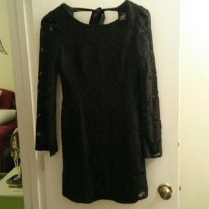 lace little black dress (MM Couture by Miss Me)