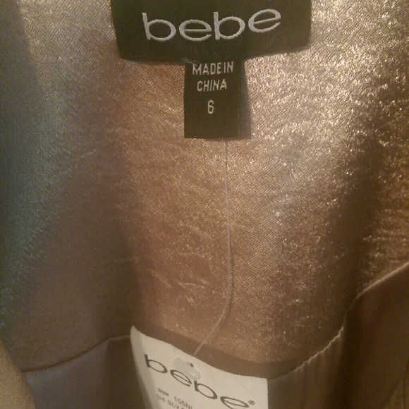 BEBE blazer sz 6 - Picture 3 of 4